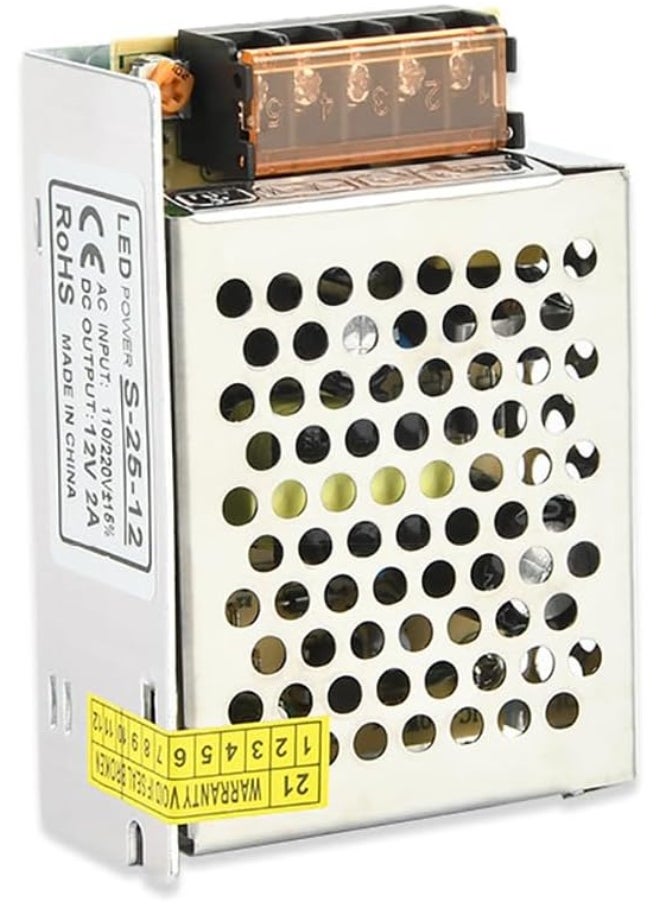 Rubik Switching Power Supply 25W, AC 110/220V 50/60Hz Input, DC 12V 2A Output  - Image 5