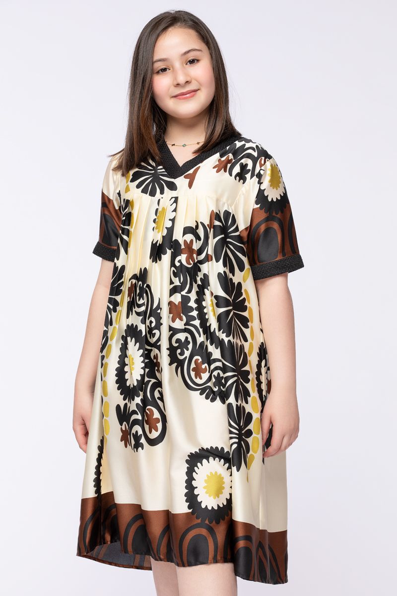 RINA printed girl dress - Image 2