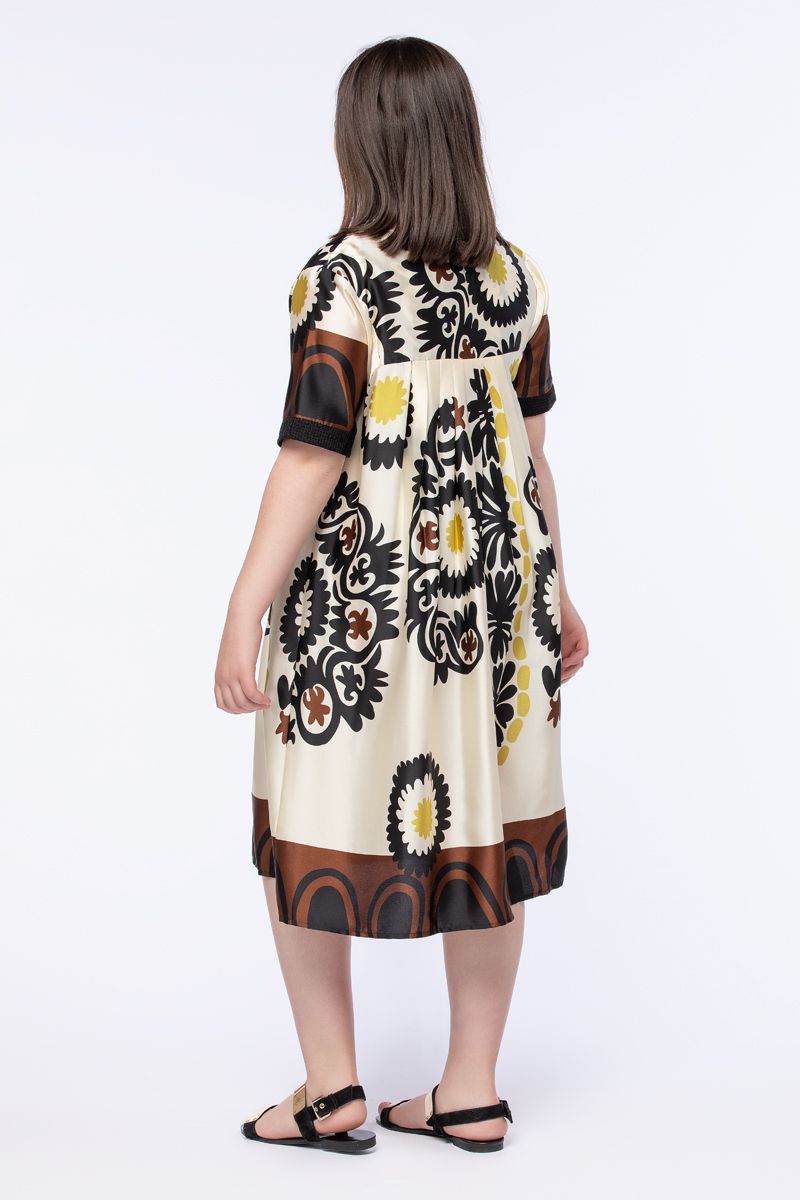 RINA printed girl dress - Image 4