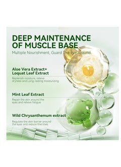 Breylee BREYLEE Aloe Vera Eye Masks - 60 Pcs - Reduce Puffy Eyes & Dark Circles, Firm & Improve Under Eye Skin, Pure Natural Extracts for Youthful Appearance & Reduction of Fine Lines and Wrinkles.  - Image 4