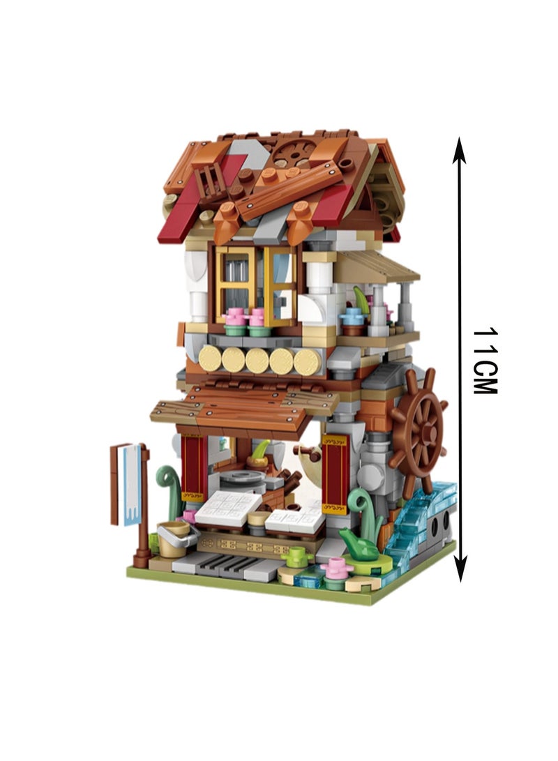 534pcs Tofu House Model Set Building Blocks Leisure Stress Relief Assembling Building Assembly Toys Children Adult Home Decorations - Image 2