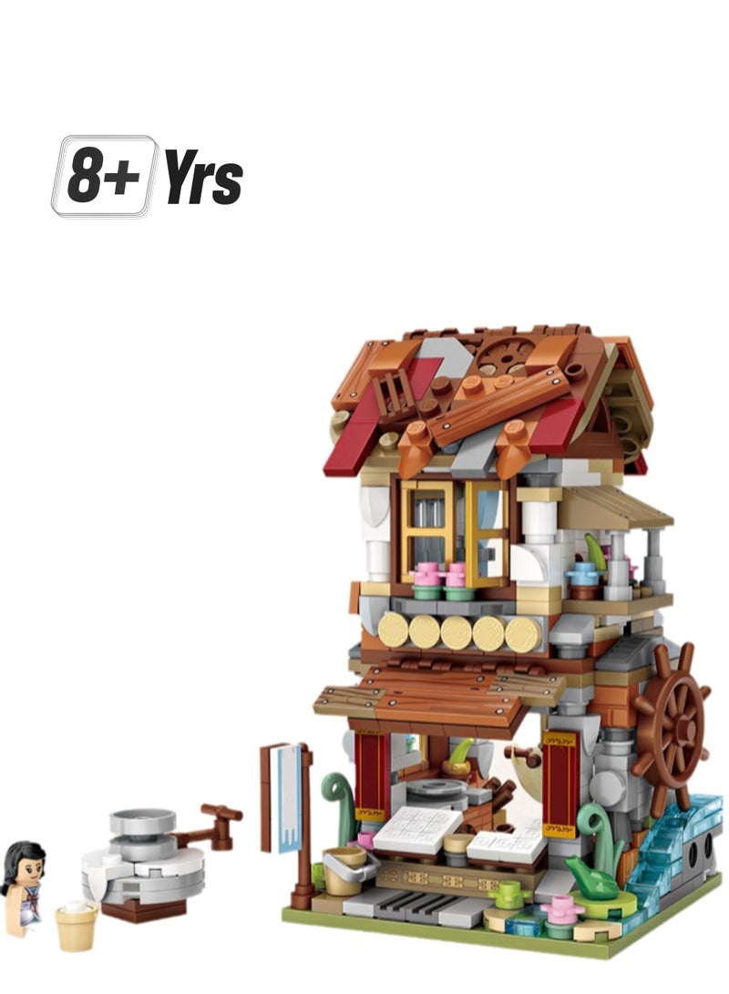 534pcs Tofu House Model Set Building Blocks Leisure Stress Relief Assembling Building Assembly Toys Children Adult Home Decorations - Image 1