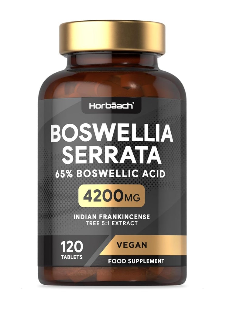 Horbaach Boswellia Serrata 4200mg 120 Tablets  - Image 1