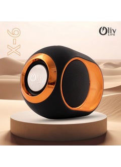Oliv Life OLIV X6 Wireless Speaker Black Rose Gold  - Image 2