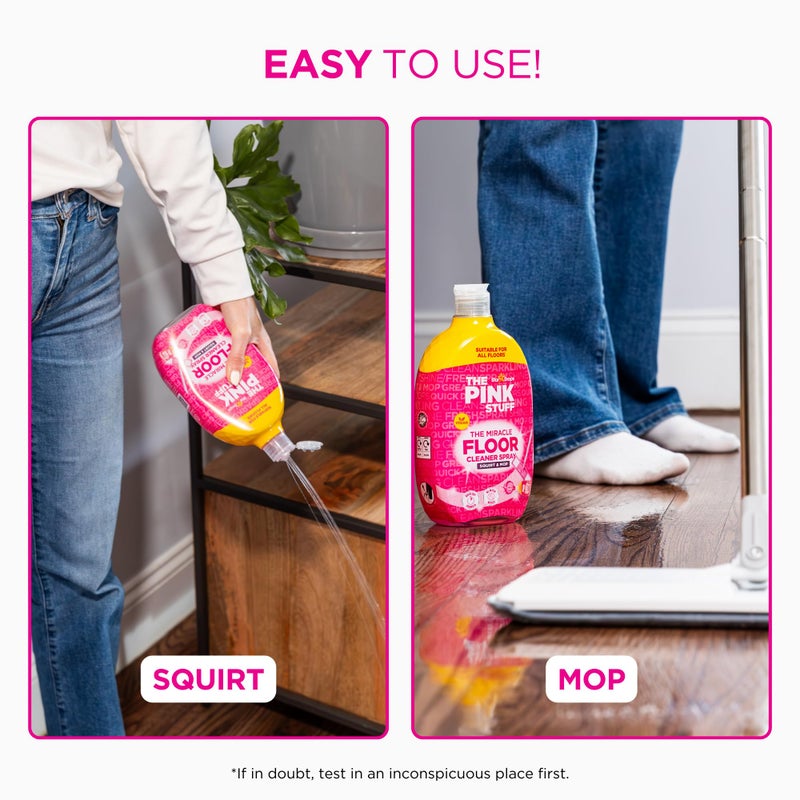THE PINK STUFF Stardrops The Pink Stuff The Miracle Floor Cleaner Spray â€“ Squirt & Mop Formula for Sparkling Clean Floors â€“ Fast Drying, Streak-Free Finish, Fresh Fragrance, 25.3 fl oz - Image 2
