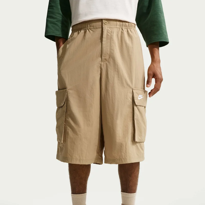 Nike Brown Men's Sportswear Club Cargo Shorts for Men | Best Price UAE