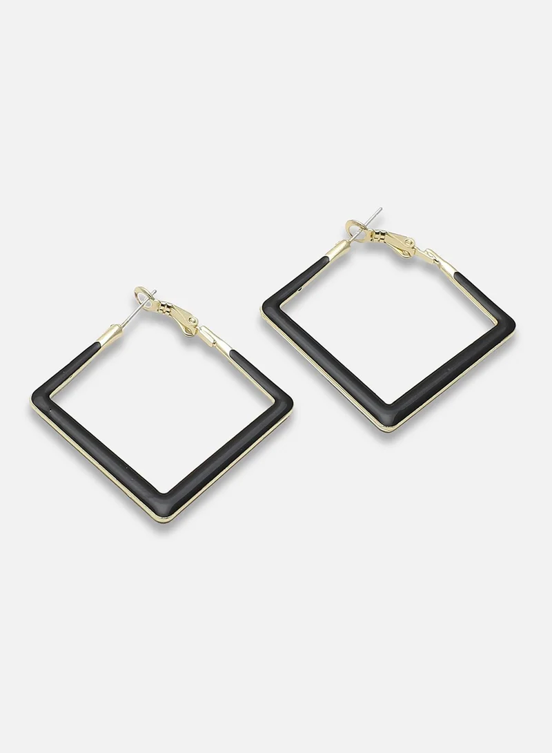 SOHI Party Artificial Hoop Earring Jewellery