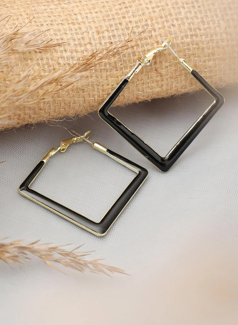 SOHI Party Artificial Hoop Earring Jewellery