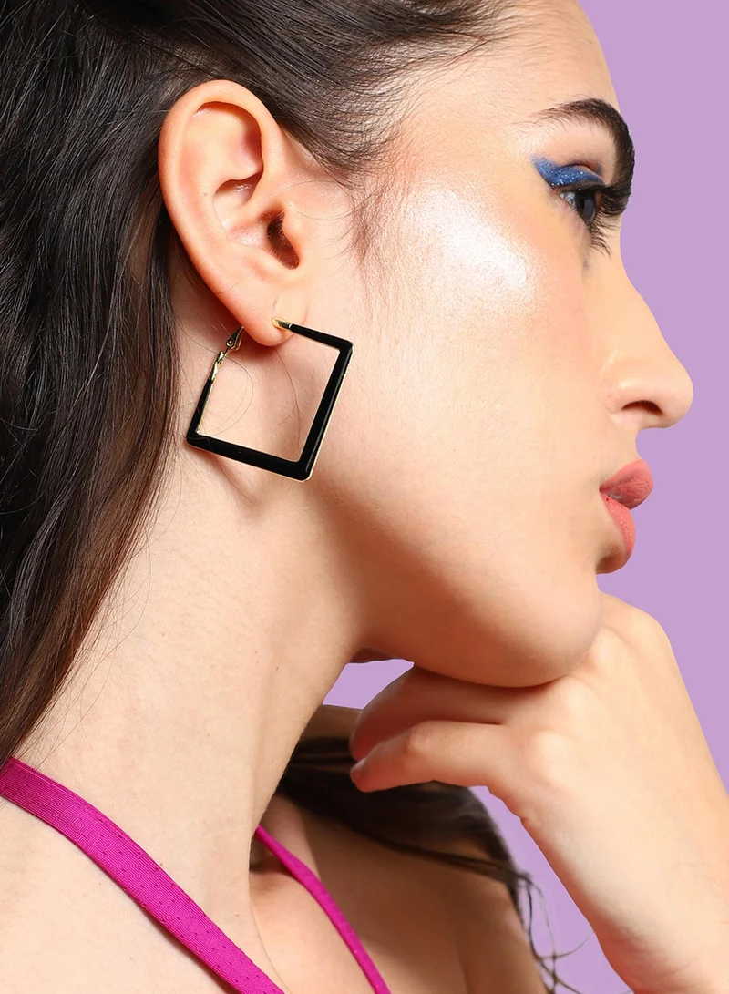 SOHI Party Artificial Hoop Earring Jewellery