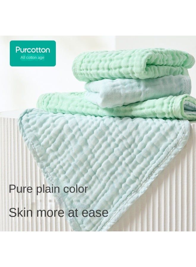 purcotton Cotton】multi-layer Gauze Handkerchiefs For Infants, Baby Face Towels, And Drool Bibs - Image 4