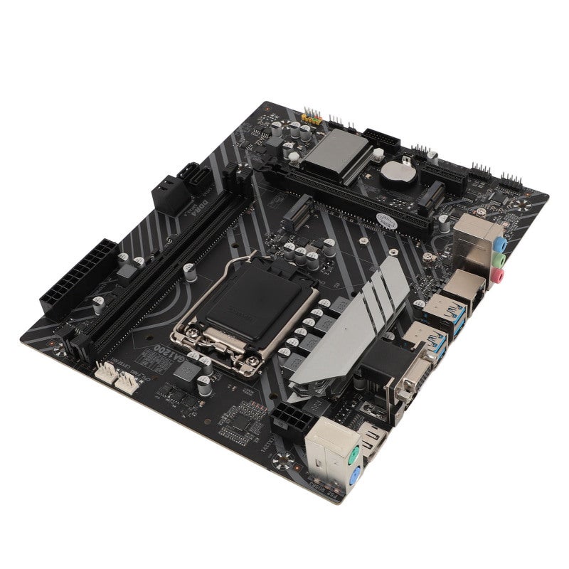 Gaming Motherboard ATX 225x190mm Full Speed M.2 Interface Desktop Motherboard - Pre-Installed I/O Shielding LGA 1200 Socket Motherboard for 10th 11th Gen Core Pentium Gold Celeron Desktop PCs - Image 5