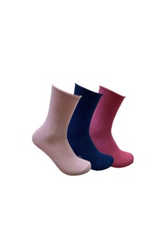 Solo ISABELLA Classic Long Pack Of 3 Socks For Women