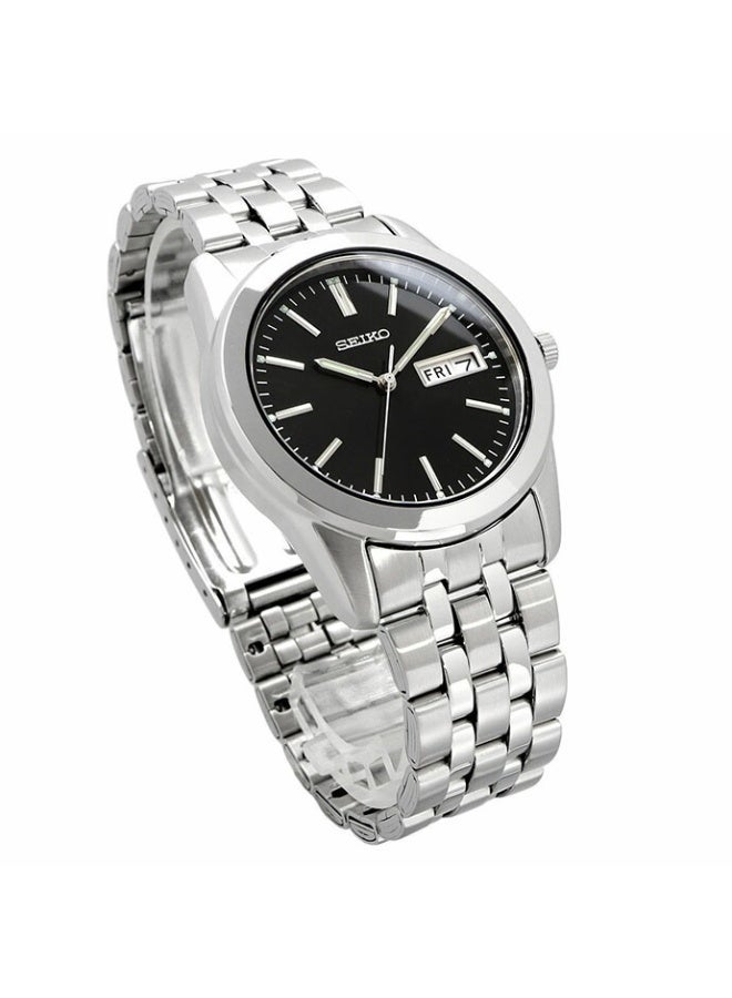 Seiko Spirit Men’s Watch SCXC013, 37.9 mm Black Dial, Stainless Steel Case & Bracelet, 30 m WR - Image 2