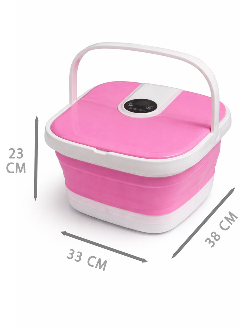 Toshonics Electric Foot Detox Spa Machine With Heating Air Bubbles Shiatsu Massager Mini Bath Infrared Soaking Tub Basin Pedicure Bucket For Relieving Fatigue And Body Stress Relief for Tired Feet - Image 5