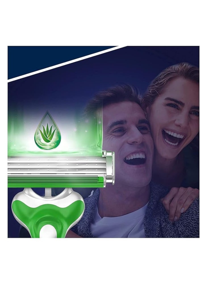 جيليت - جيليت بلو 3 ماكينة حلاقة حساسه للرجال 6 + 2 - Image 1