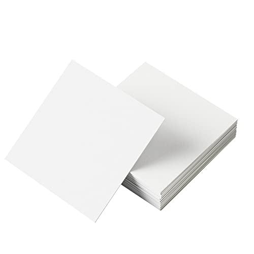 Reskid White Cardstock Thick Paper - Blank Heavy Weight 110 lb Cover Card Stock - 100 Pack (12x12, Inches) - Image 3