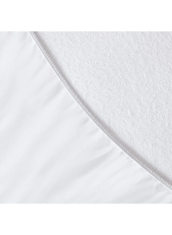 Home Box Terry Waterproof Twin Mattress Protector 200 x 33 x 120 cm