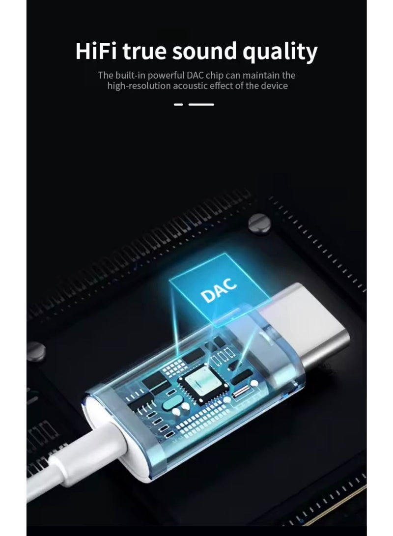 أنوغرل سماعات أذن سلكية USB-C مع ميكروفون وتحكم في مستوى الصوت، سماعات داخل الأذن، صوت Hi-Fi، عزل للضوضاء، متوافقة مع هواتف 15/16/17 وأجهزة أندرويد والأجهزة اللوحية – أبي - Image 5