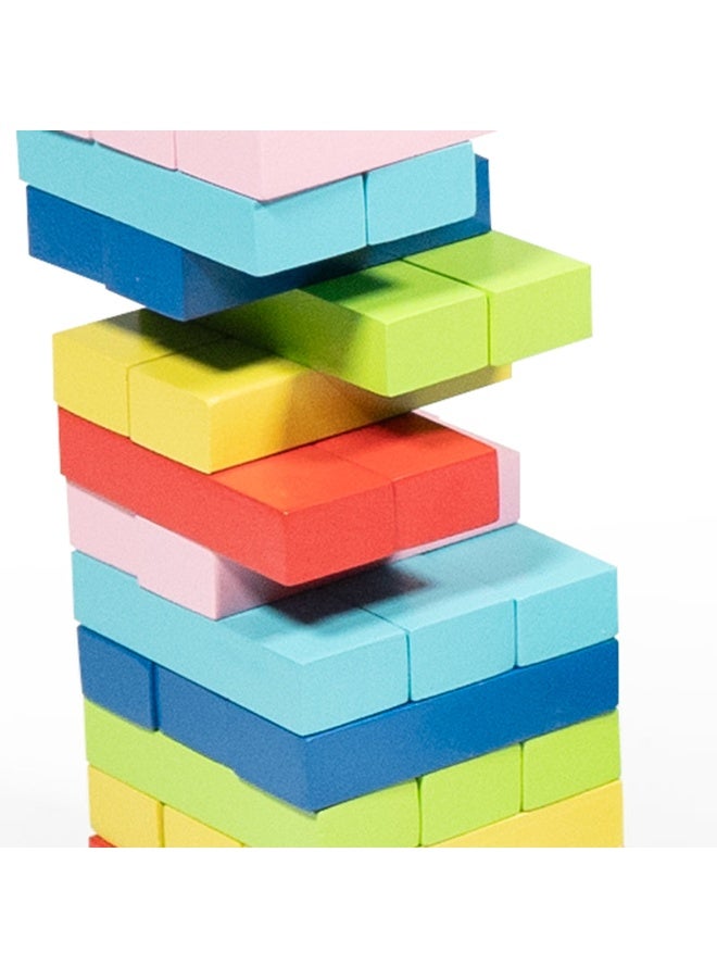 DAWSON SPORTS Wooden Coloured High Tower Game With Carry Bag - Image 4