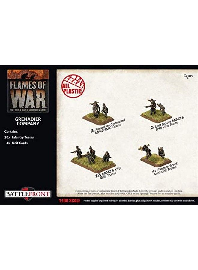 Flames of War الحرب المتأخرة: الألمانية: شركة القنّاصة (Gbx170) - Image 3