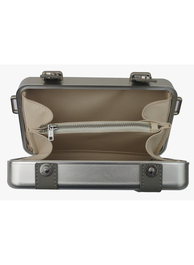 GREEN LION Valancia Carry Bag / Universal Compatibility / Snap Button Closure / Compact Portable / Wear Resistance / Travel Friendly / Durable Zipper / Protective Interior / Aluminum Alloy Case  - Image 3