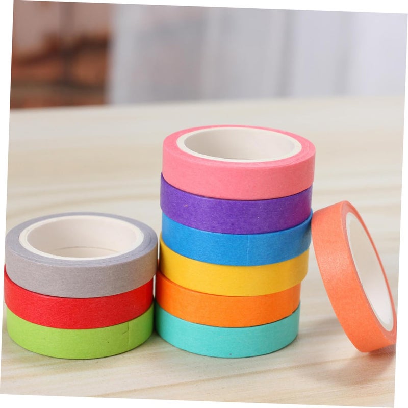 Tehaux 30pcs Washi Tape Set with Bronzing for DIY Journal Scrapbooking Gift Wrapping - Image 5