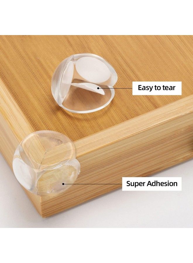 LoveBB 28 Pcs Clear Corner Protector L T Round Shape Corner Guards & Bumpers To Cover Sharp Furniture & Table Edges For Baby Kid Toddler Safety - Image 5