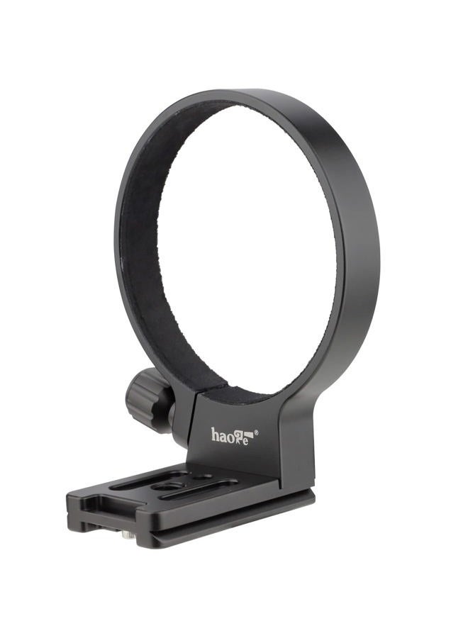 Haoge Tripod Mount Ring for Tamron 35-150 mm F/2-2.8 Di III VXD A058 Lens and Sigma 100-400mm f/5-6.3 DG OS HSM Lens for Canon EF Mount and Nikon F Mount Built-in Arca Type Plate - Image 1