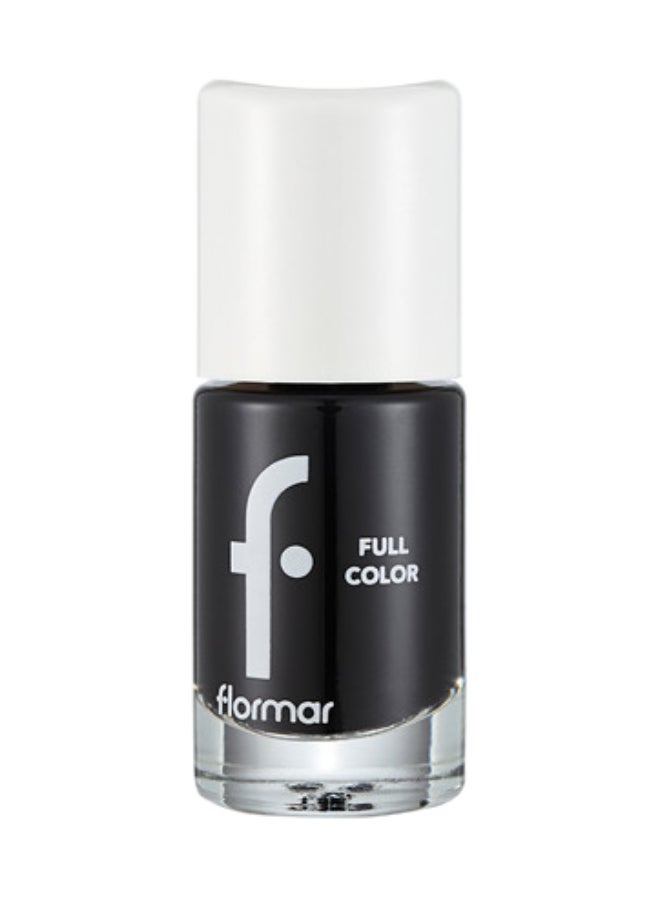 flormar Full Colour Nail Enamel 32 Victory Of Black - Image 1