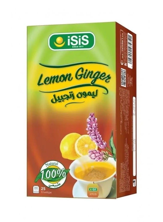 إيزيس قطعتين من مشروب ليمون زنجبيل( 25 ظرف ) - Image 2