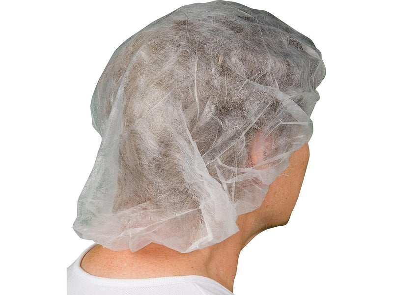 BC21/1000 Bouffant Cap, Spun-Bound Polypropylene, 21", White, 1,000/Pack