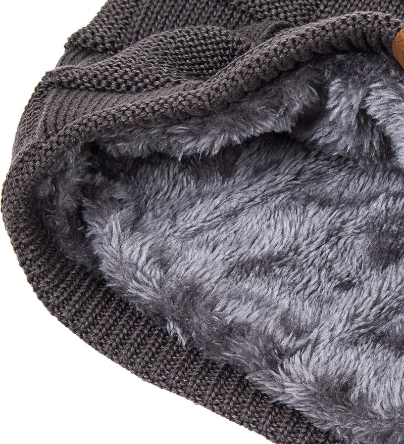 REDESS Beanie Hat for Men and Women Winter Warm Hats Knit Slouchy Thick Skull Cap - Image 3