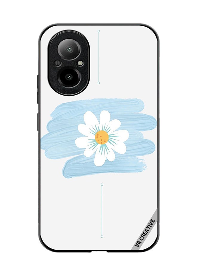 VR CREATIVE Protective Case Cover For Realme C67 4G Flower Design Multicolour - Image 1