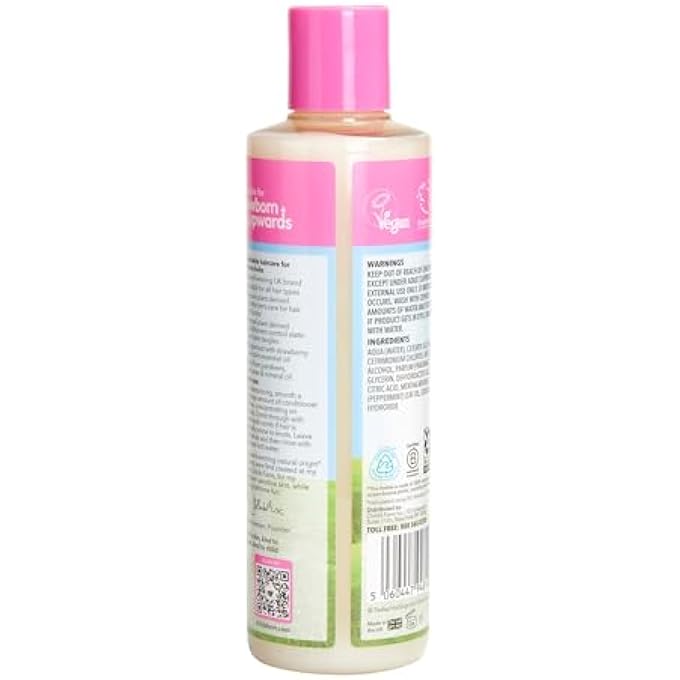 Childs Farm , KIDS HAIR CONDITIONER FOR DRY, SENSITIVE SKIN & SCALP, STRAWBERRY & ORGANIC MINT, CONDITIONS & NOURISHES, VEGAN, CRUELTY-FREE, 8.4 FL OZ - Image 3