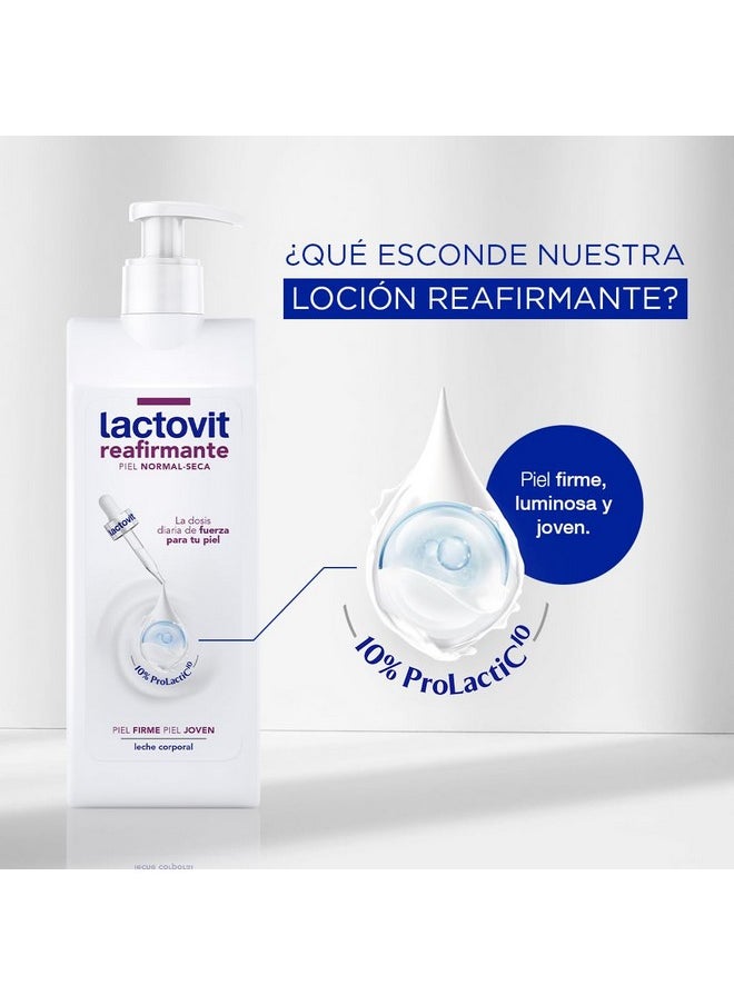 lactovit Lactovit Firming Body Milk with Protein Calcium and Pure Caffeine, for Normal Skin - 400 ml  - Image 2