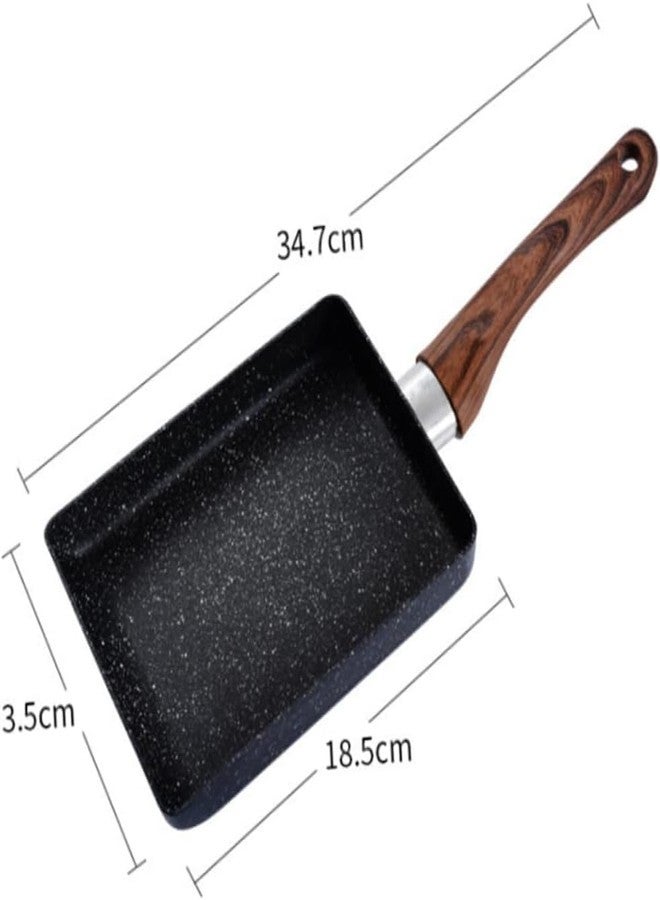 XIBO Nonstick Omelets Pan Griddle Pan for Breakfast Cooking Omelette Skillet Pancake Maker Versatile Egg Frying Pan for Home and Restaurant Use Easy to Clean. - Image 2