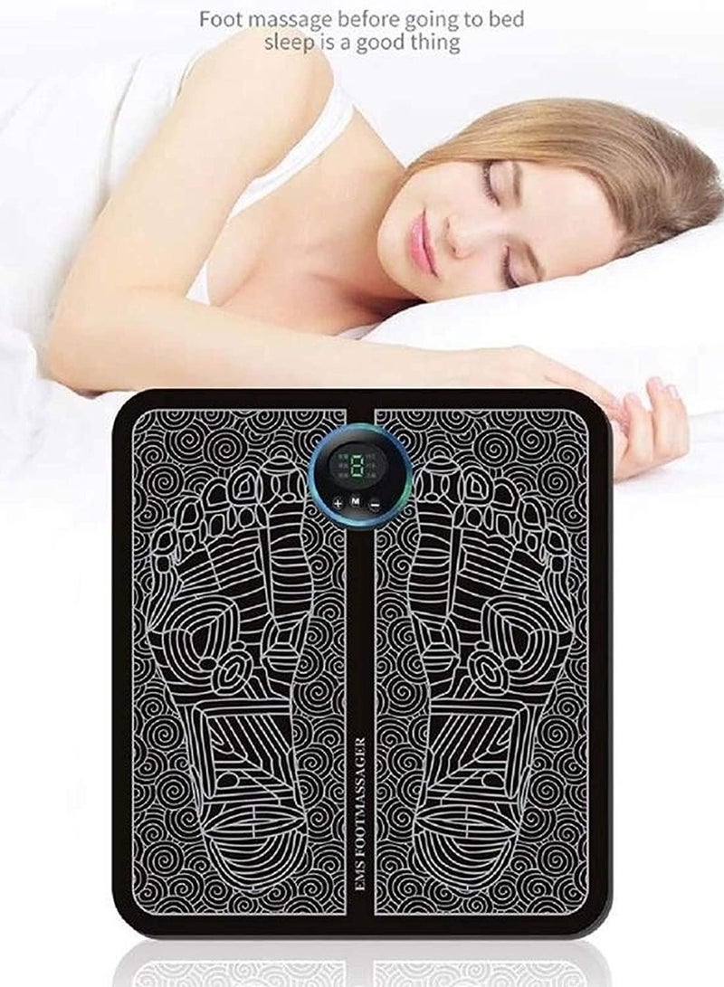 Electric EMS Leg Reshaping Foot Muscle Massage-Pulse Relaxation Massager Mat (USB charging) - Image 5