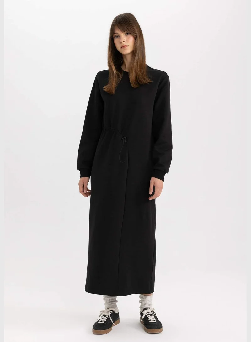 DeFacto Drawstring Knit Dress