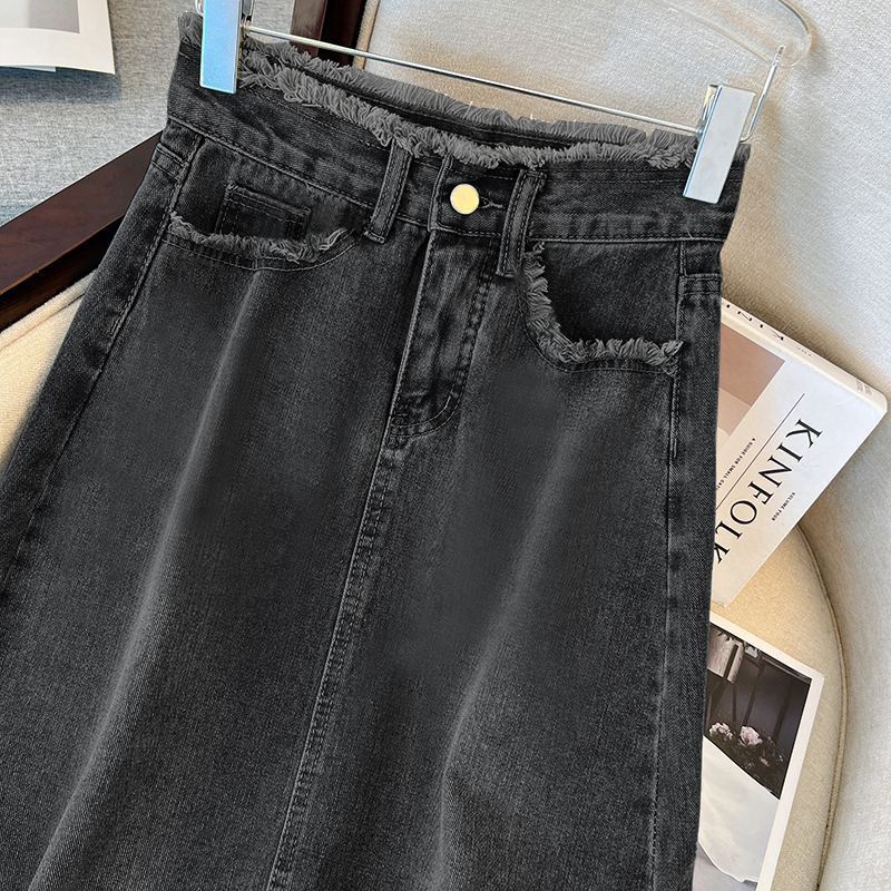 Denim A-Line Skirt for Women - Image 4