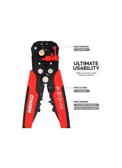 Neiko Neiko 01924A 3-In-1 Automatic Wire Stripper, Cutter, And Crimping Tool, Auto Self-Adjusting Pliers That Cut Up To 24 Awg  - Image 4