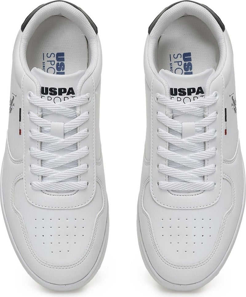U.S. Polo Assn. BASE. Polo Assn. Thunder Women's White Sneaker  - Image 4