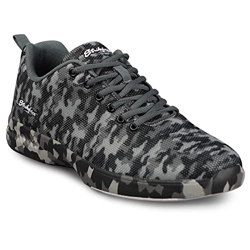 KR Strikeforce Men's Athletic Bowling Shoe for Right or Left Handed Bowlers (Grey Camo, US Footwear Size System, Adult, Men, Numeric, Medium, 9) - Image 3