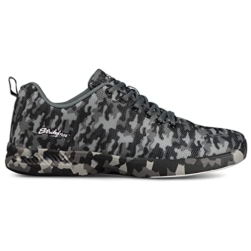KR Strikeforce Men's Athletic Bowling Shoe for Right or Left Handed Bowlers (Grey Camo, US Footwear Size System, Adult, Men, Numeric, Medium, 9) - Image 2