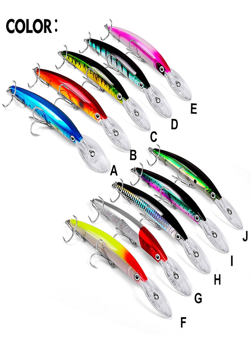 Proberos Fishing Lure Artificial Hard Bait Fishing Minnow Bait Fishing Swimbait - Image 2