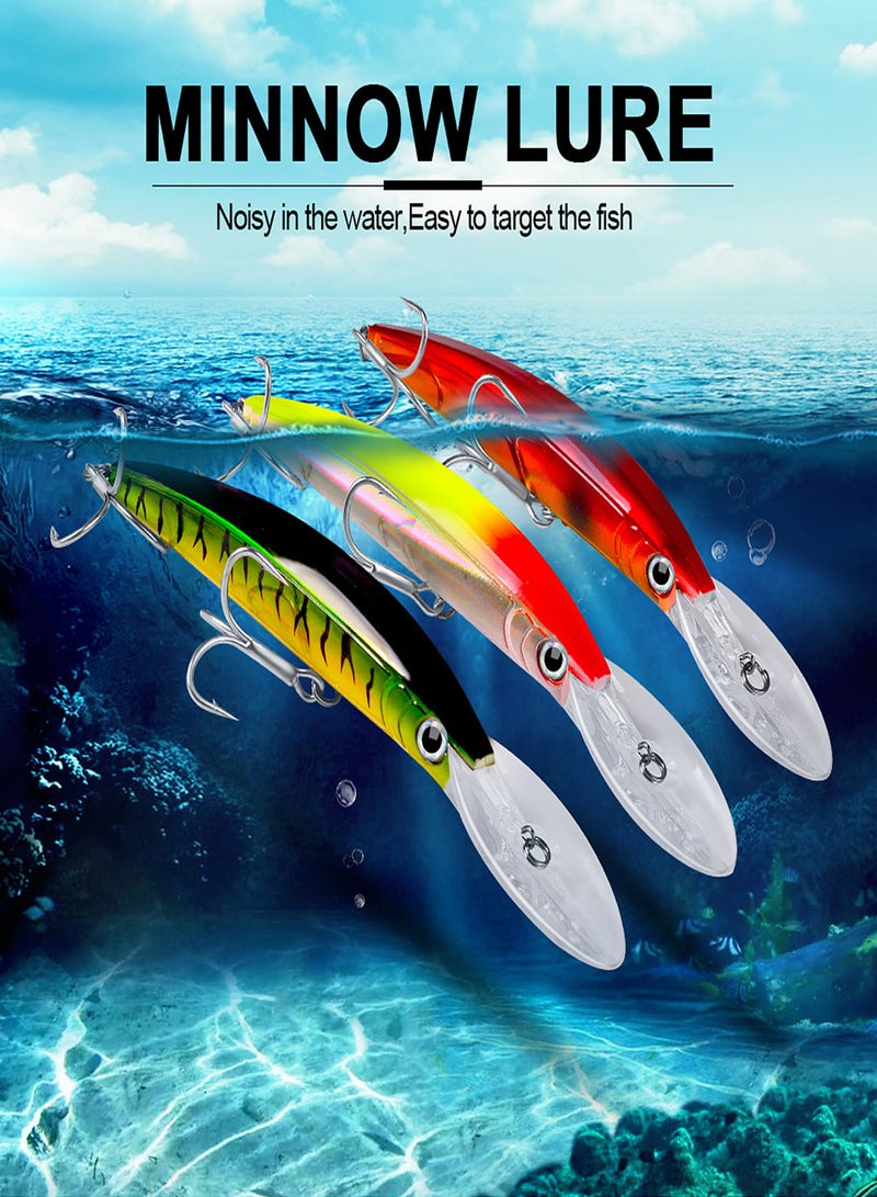 Proberos Fishing Lure Artificial Hard Bait Fishing Minnow Bait Fishing Swimbait - Image 5