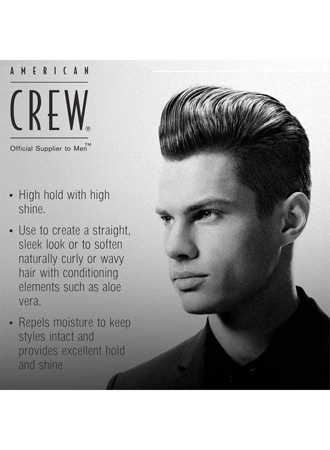 AMERICAN CREW كريم تصفيف الرجال من أمريكان كرو، مثل جل الشعر مع تثبيت قوي ولمعان عالي، 3 أونصات (عبوة من 2) - Image 3