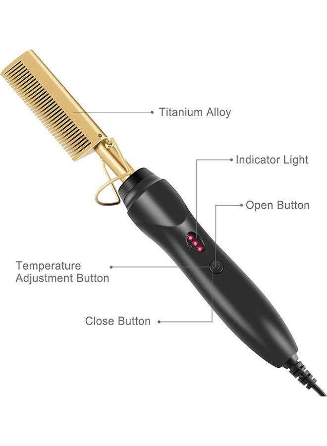 Arabest 2 in 1 Hot Comb Hair Straightener Flat Irons Multicolour - Image 2