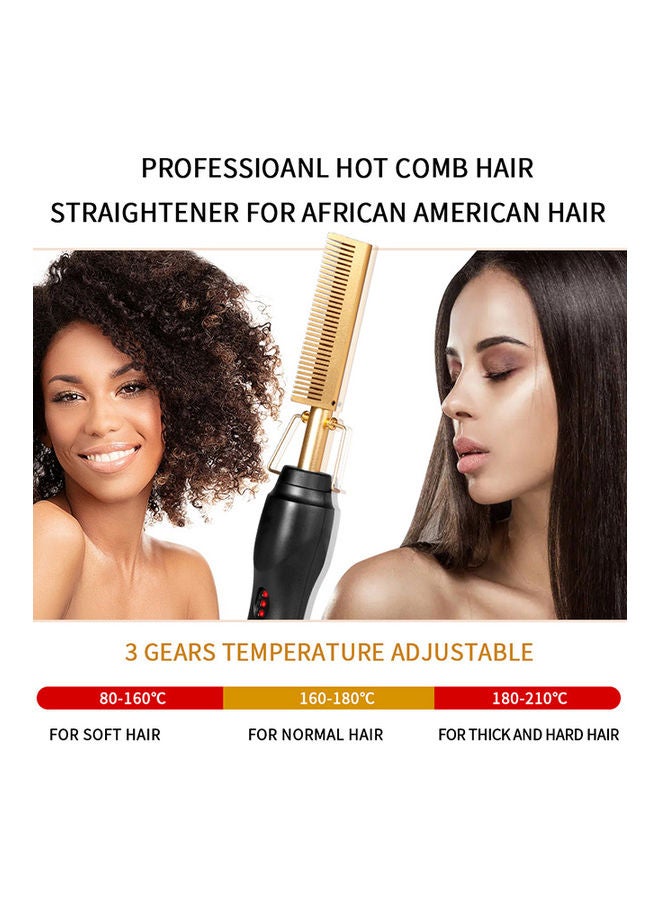 Arabest 2 in 1 Hot Comb Hair Straightener Flat Irons Multicolour - Image 4
