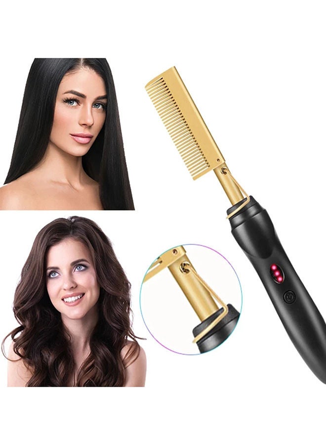 Arabest 2 in 1 Hot Comb Hair Straightener Flat Irons Multicolour - Image 1