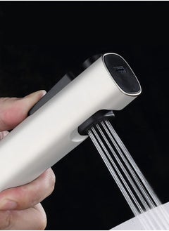 LUCKIER Travel Shattaf Portable Bidet, Two Spray Modes Shattafa Set with 2m hose and universal adapter for taps 13-24mm diameter. Suitable for toilet sprayer, camping, women and baby care  - Image 2